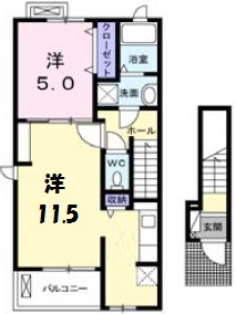 ミュウの間取り