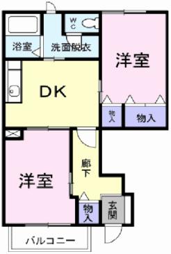 さくらヒルズの間取り