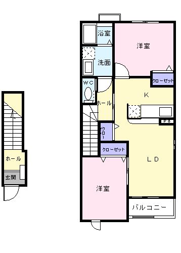 ルーチェ・Ⅰの間取り
