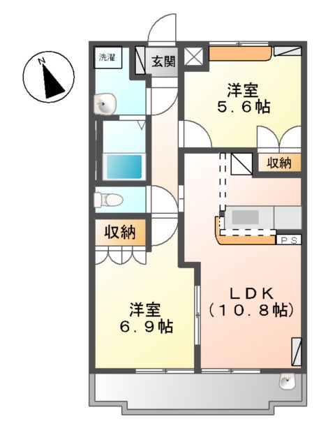 グランドメゾンの間取り