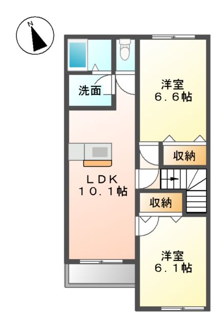 フォンテーヌの間取り