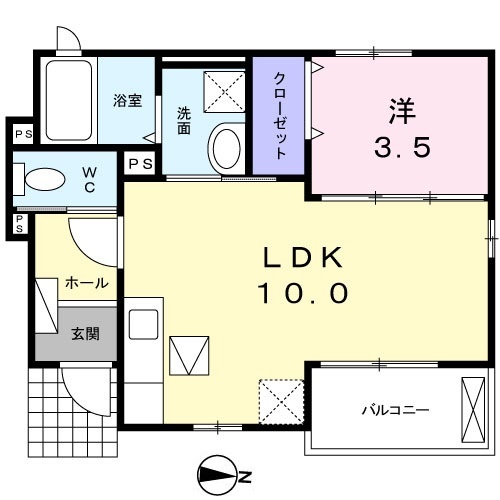 コルネットの間取り