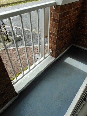 12/27 バルコニー