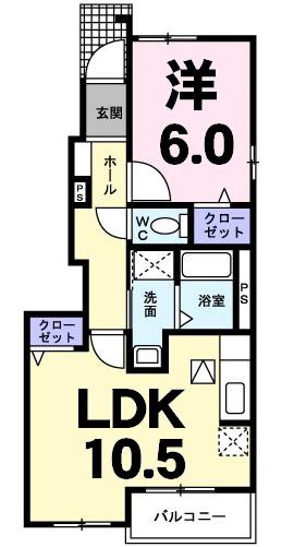 エリオットの間取り