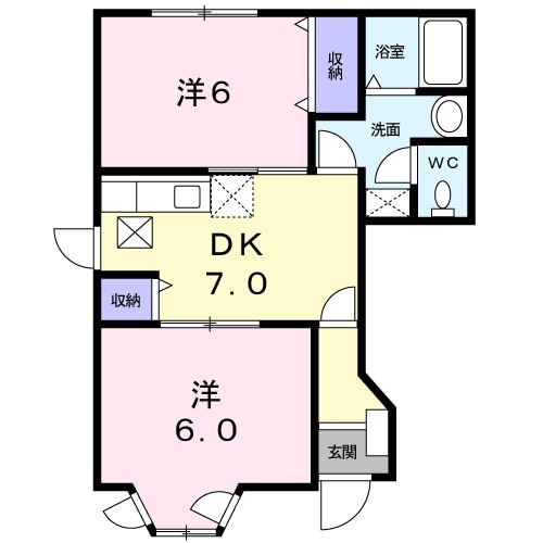ポーターヴェールの間取り