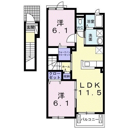 Casa SerenoⅠの間取り