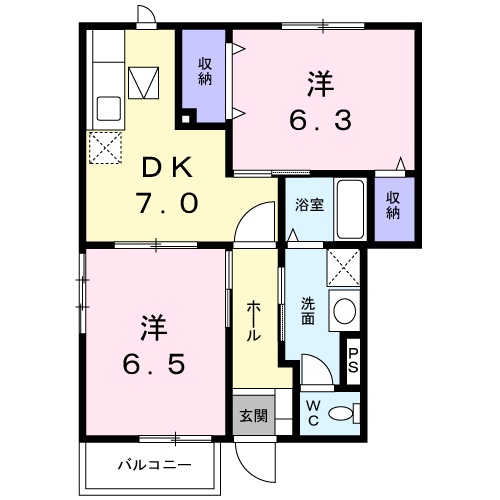 エスペランサの間取り