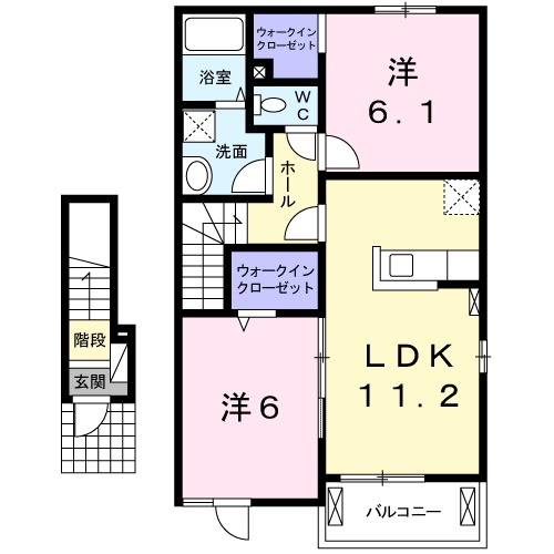 レガーロ・グランツAの間取り