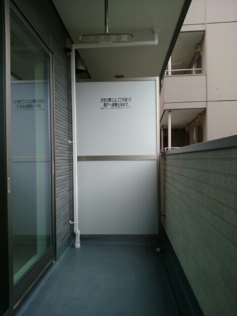 10/22 バルコニー