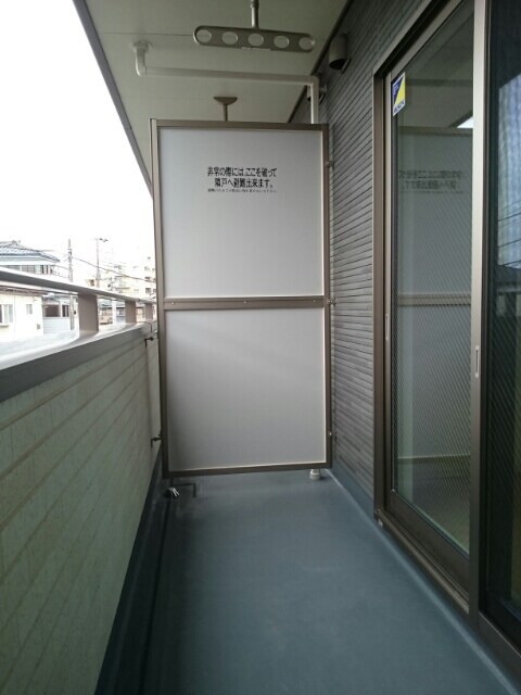 10/22 バルコニー