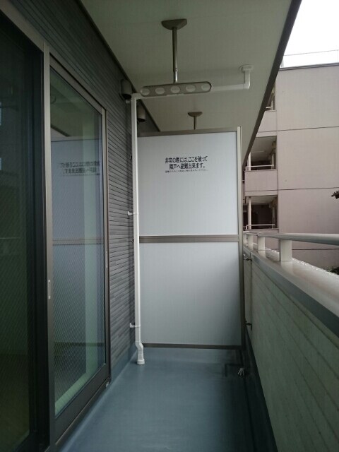 10/22 バルコニー