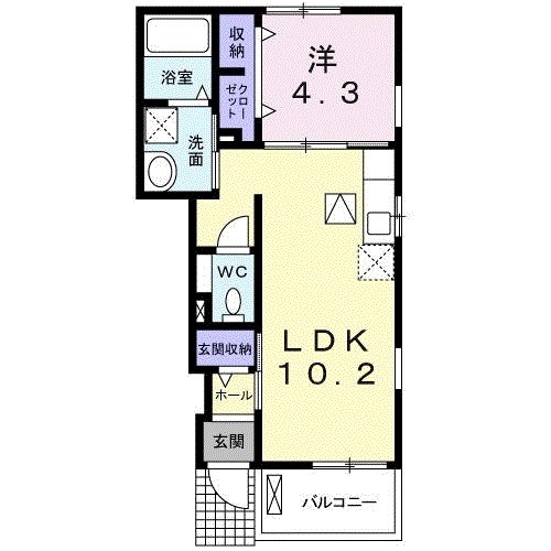 リベラル ファミリアの間取り