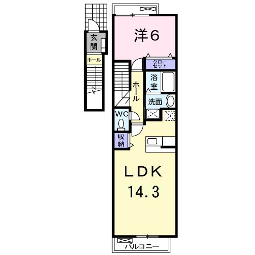 スコルピオーネの間取り