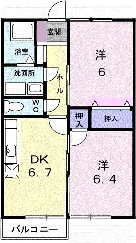 エスペランサの間取り