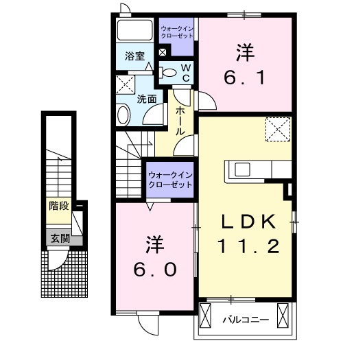 ベル・オーシャン N棟の間取り
