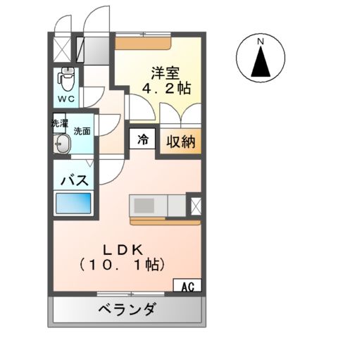 サンクチュアリⅤの間取り