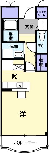 ファインロイテⅡの間取り