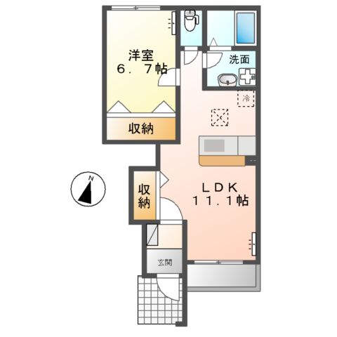 エルハーベンの間取り