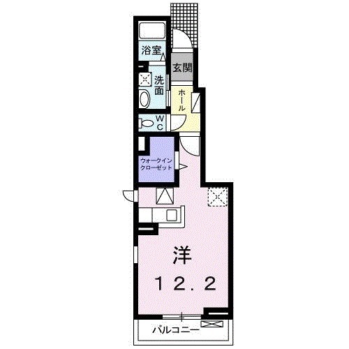 ラフレシール・Mの間取り