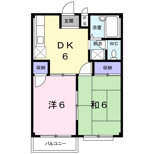 フランボワーズHの間取り