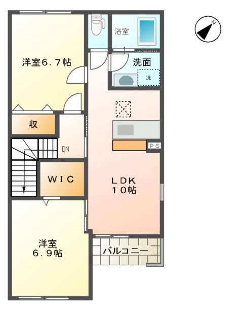 クレシアの間取り