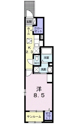 カーサ フォレスタの間取り