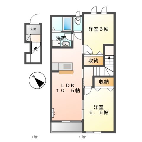 K.H.ヒルズの間取り