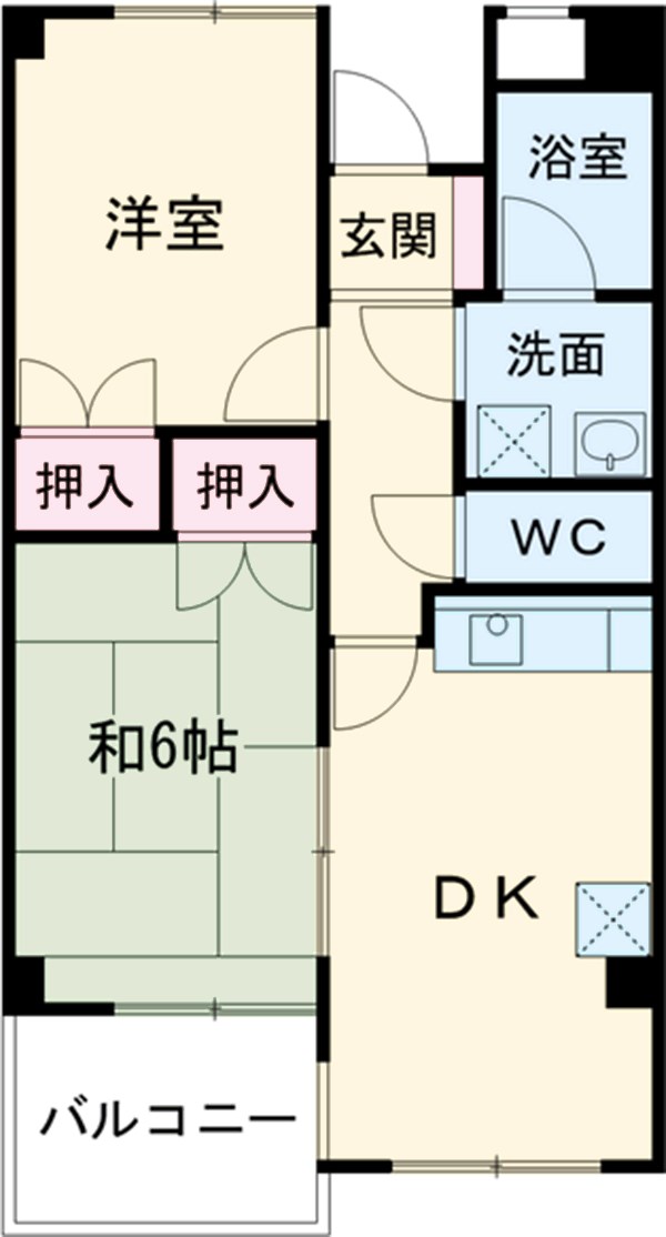 シティクレストの間取り