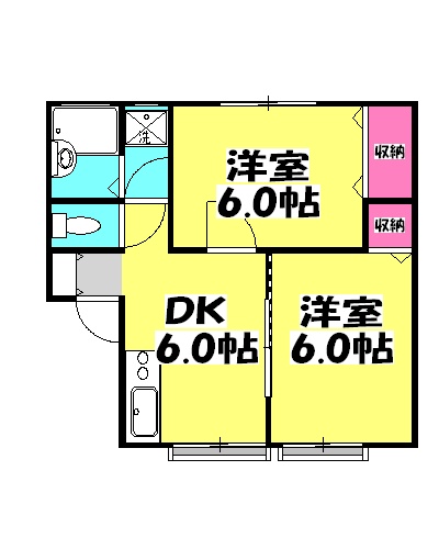 キャネックス・リナの間取り