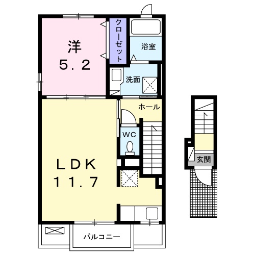 ライラックの間取り