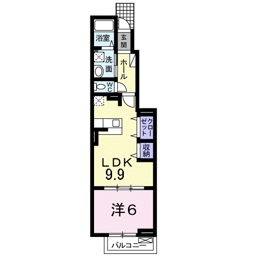 ディアコートの間取り