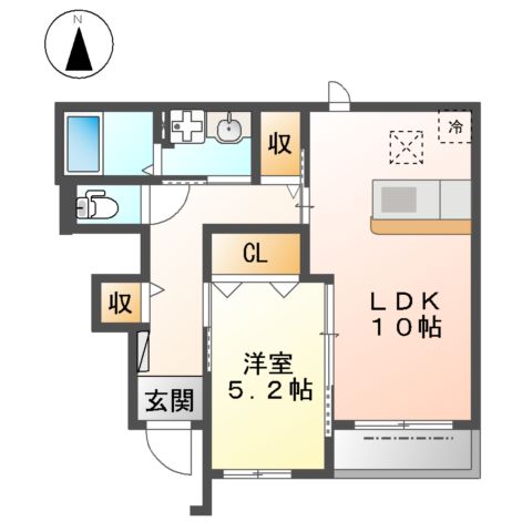 クラーヴォの間取り