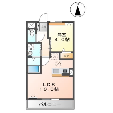 エヴァーヒルズの間取り