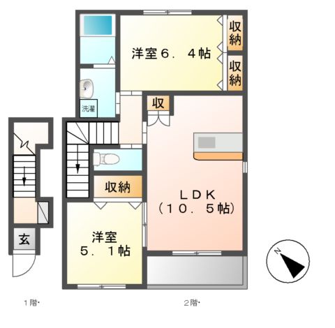 アヴァンセの間取り
