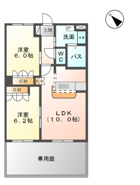 Ever Laurelの間取り