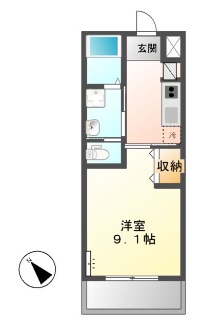 エンプレスⅡの間取り