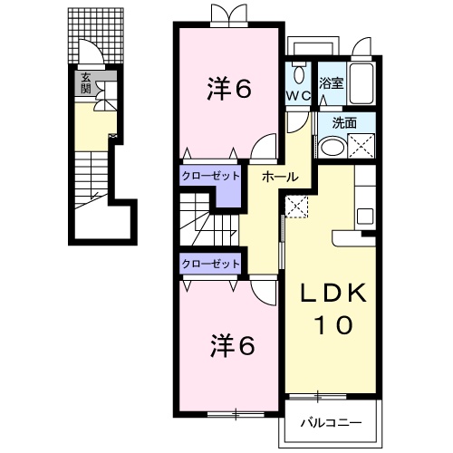 ブリーゼの間取り