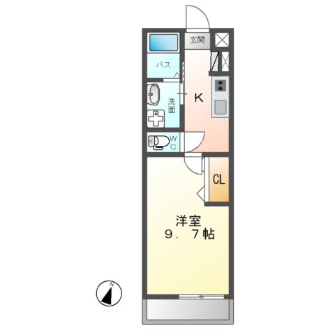 ブリッサ陣場の間取り