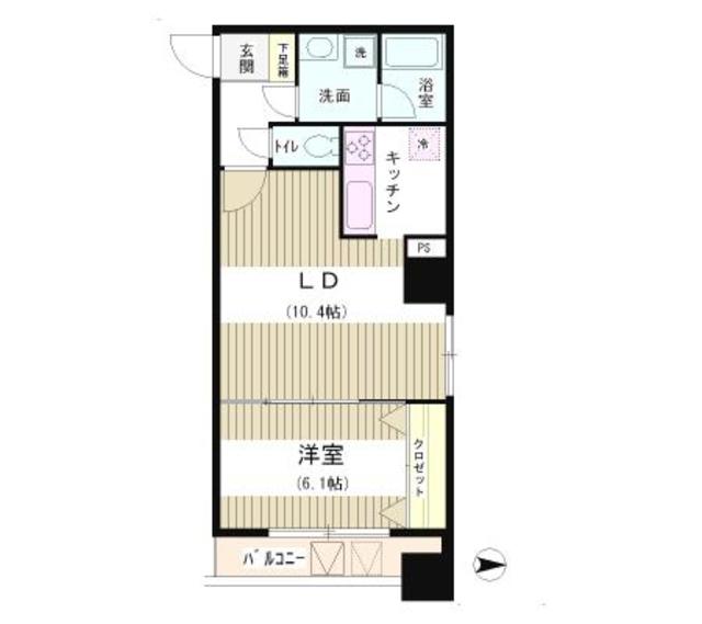 アクアコートの間取り