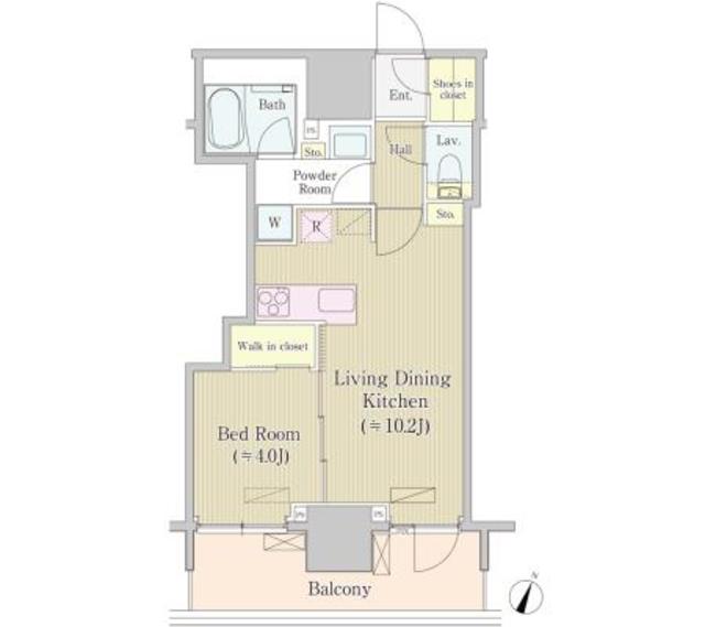 サイプレス日本橋本町の間取り