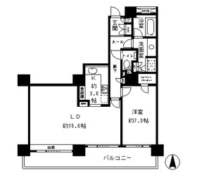 リバーポイントタワーの間取り