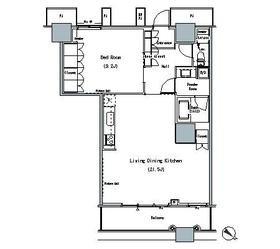 THE TOKYO TOWERS MIDの間取り