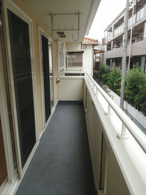 12/30 バルコニー