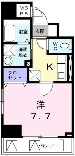 ピアセンティーナの間取り