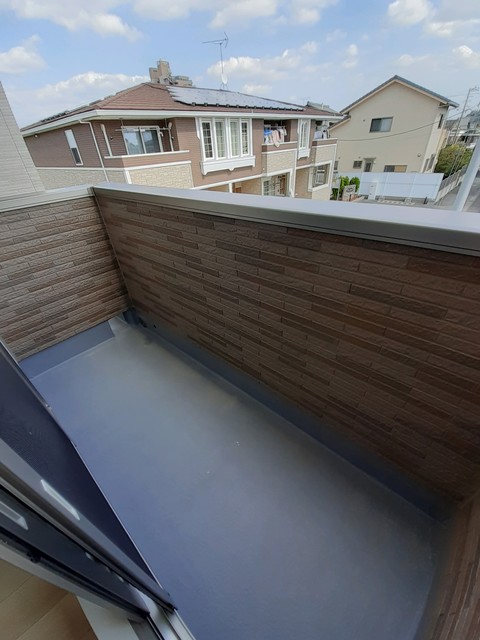 12/24 バルコニー