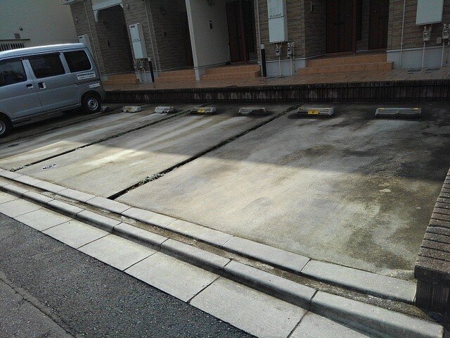 2/8 駐車場
