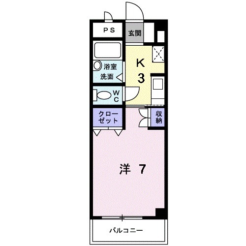 サンシャルマンの間取り