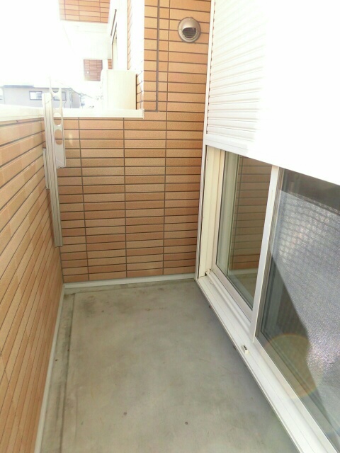 12/24 バルコニー