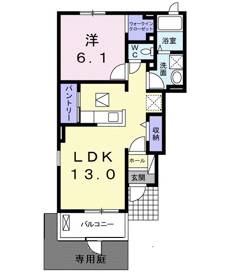 ベルウッド KIKUの間取り