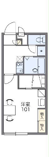 レオパレスE.T.Rの間取り